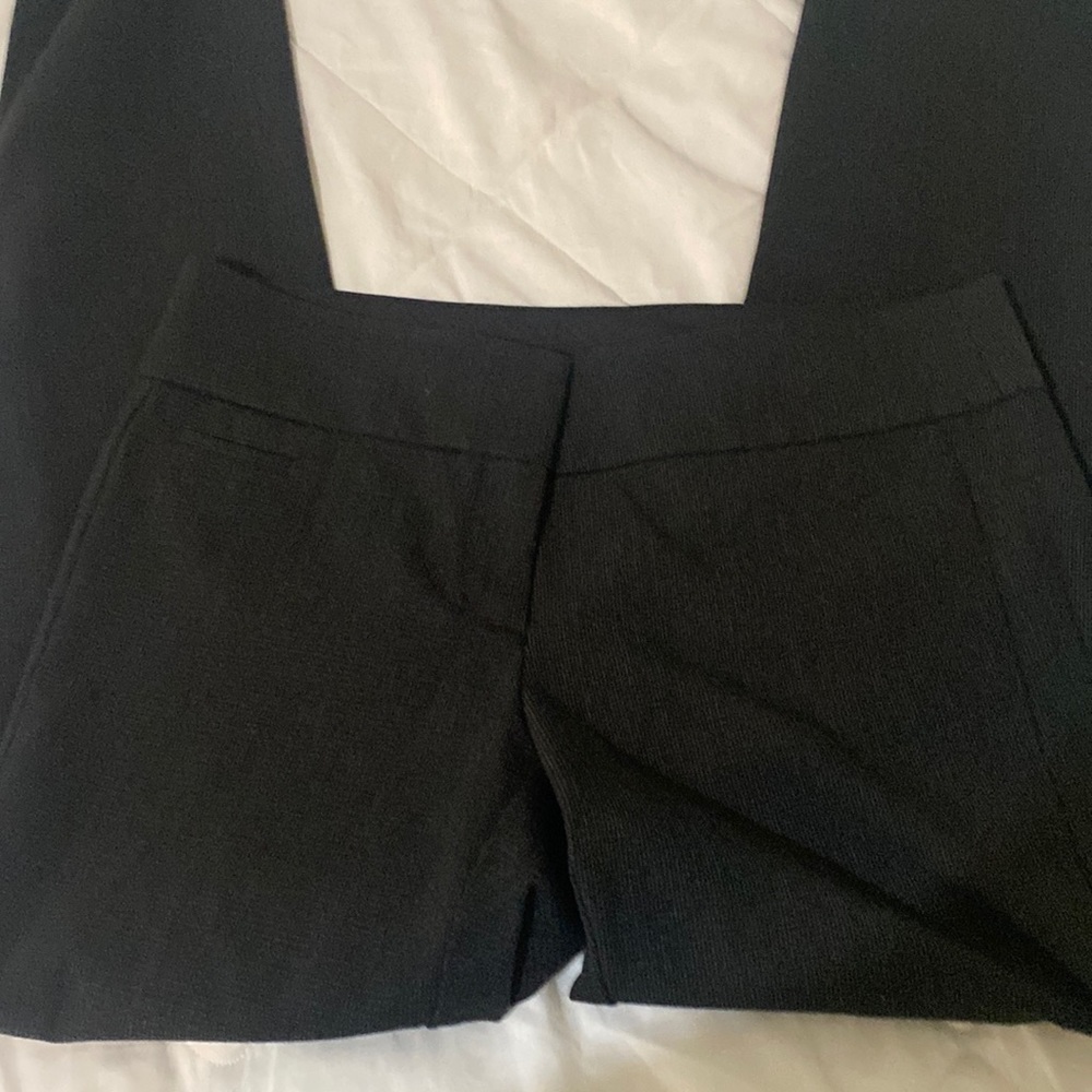 Ann Taylor Marisa Pants size 8 dark gray/black